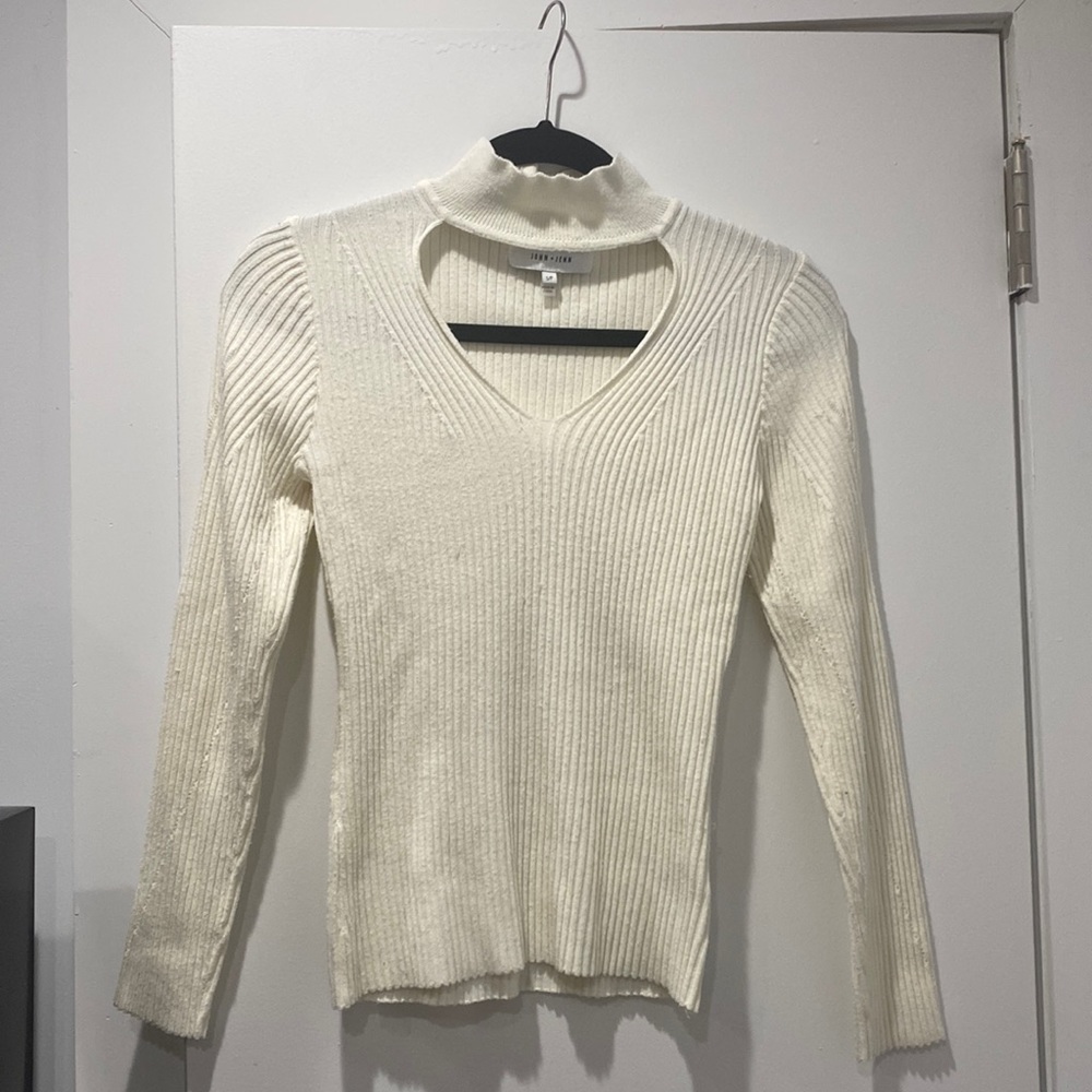 Mock neck sweater